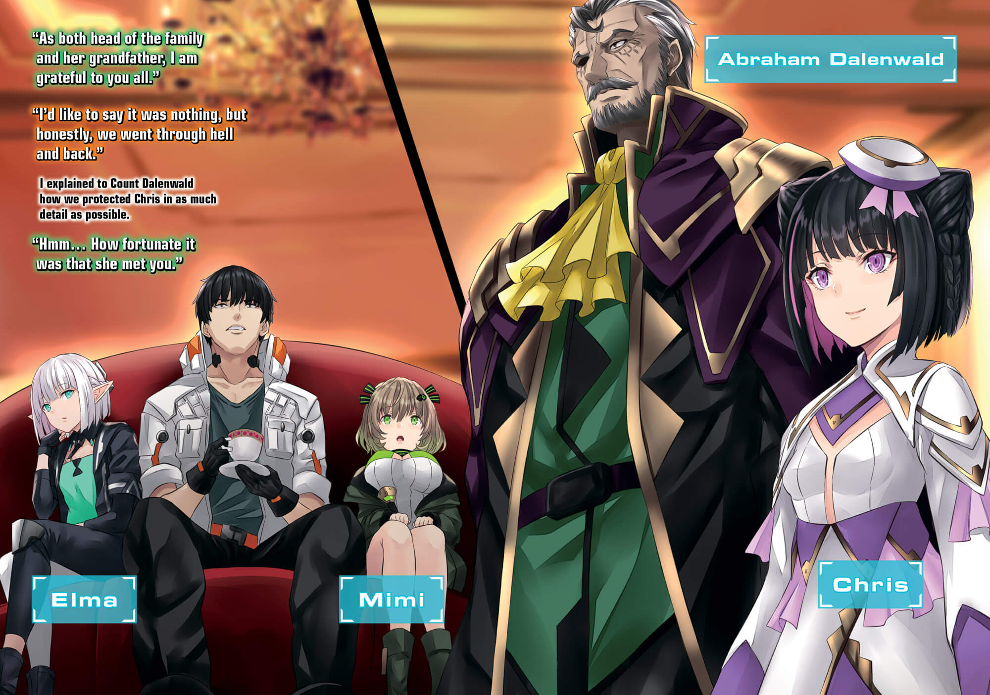 Réincarné en mercenaire de l'espace – Tome 4 – Illustrations - Novel de